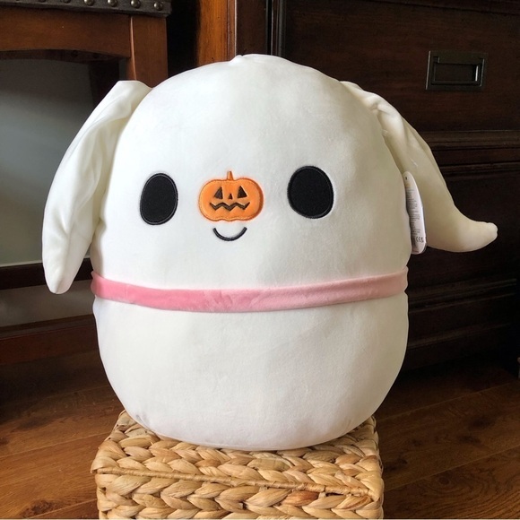 Squishmallows Disney: Nightmare Before Christmas: ZERO in 14" - Picture 1 of 7